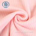 wholesale knitted rib single jersey cotton spandex fabric